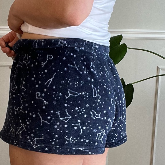 Fuzzy Constellations Pyjama Shorts - Picture 3 of 3